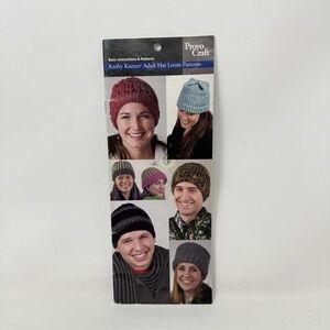 Provo Craft -Knifty Knitter Adult Hat Loom Patterns Instructions & Patterns 2008